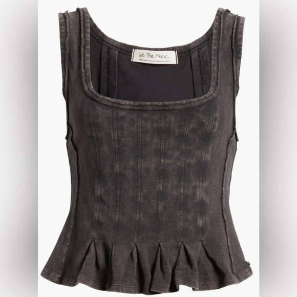 NWT - Free People Roller Peplum Tank Top - Various Sizes - Picture 2 of 7